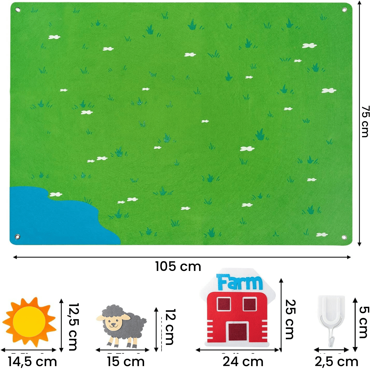 FeltBoard™ | Eindeloos ontdek- en speelplezier!