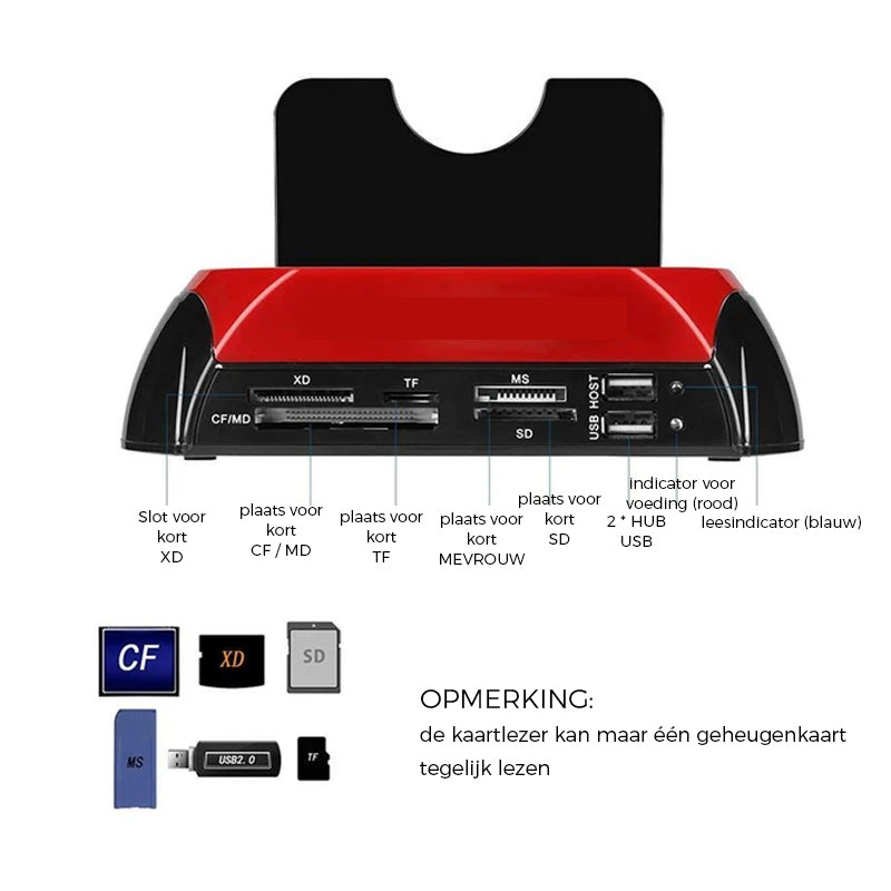 Dockingstation voor harde schijf