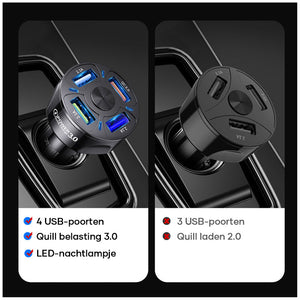 4-IN-1 snellaadpoort voor auto's