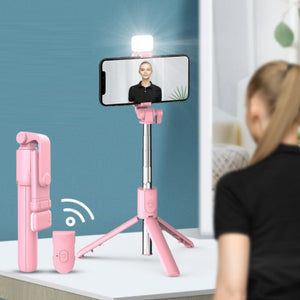 6 in 1 draadloze Bluetooth-selfiestick