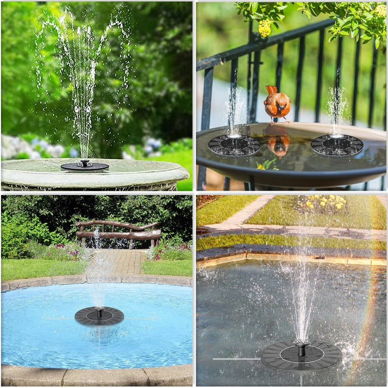 Solar Fountain™ | Vogelvriendelijke, milieuvriendelijke oase voor uw tuin